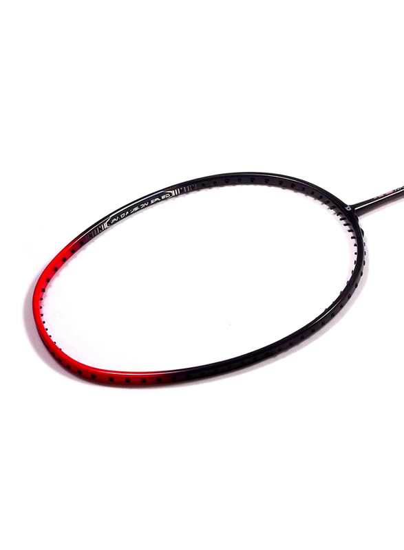 Apacs Nano Fusion 722 Speed Badminton Racket with Bg 65 String, Black/Red