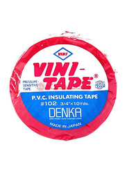 Denka 20 Piece Vini Insulation Tape, Red