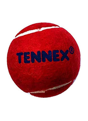 تينيكس طقم كرات تنس كريكيت شديدة التحمل من 6 قطع من تينيكس ، أحمر
