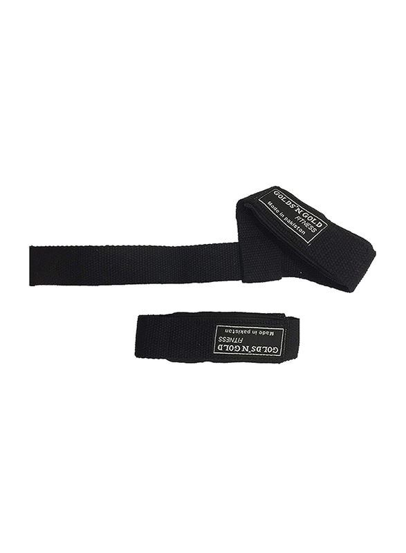 Weight Lifting Power Strap, Black