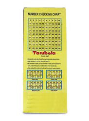Funny Teddy 1200-Piece Tambola Tickets, Multicolour