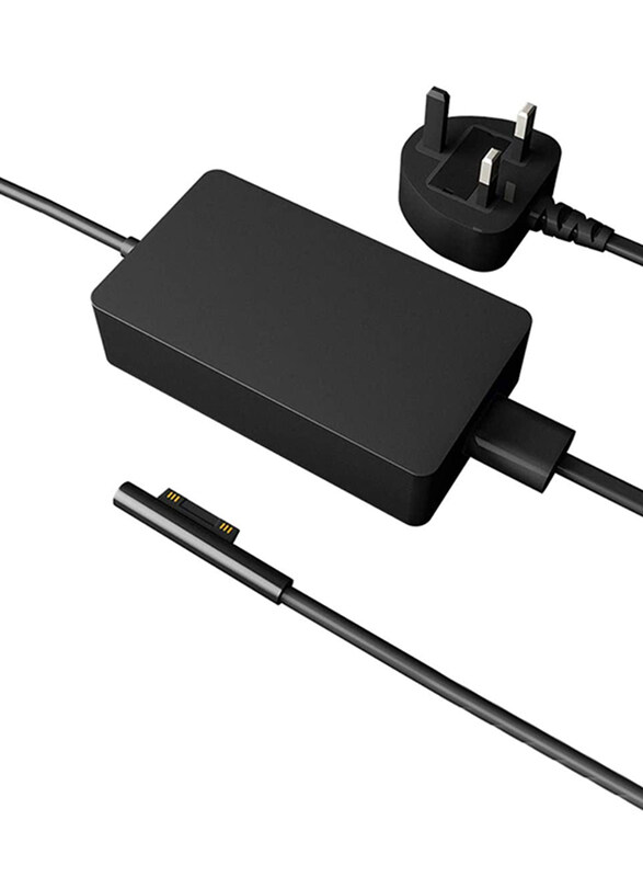 

Microsoft AC Charger Adapter for Microsoft Surface Laptops, Black