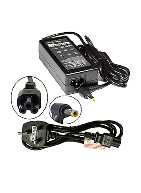 

Acer AC Charger Adapter for Acer Aspire Laptops, 2.0 x 0.7mm, Black