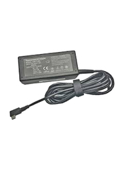 HP 65W AC Charger Adapter for HP Laptops, USB Type-C, Black