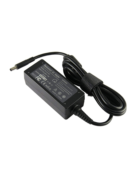 DELL AC Charger Adapter for Dell Laptops, 4.5 x 3.0mm, Black