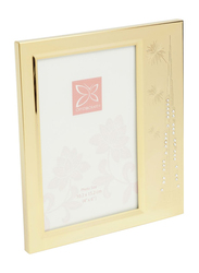 Crystocraft Gold Plated Photo Frame with Burj Design, 4 x 6-inch, Bk541, Gold
