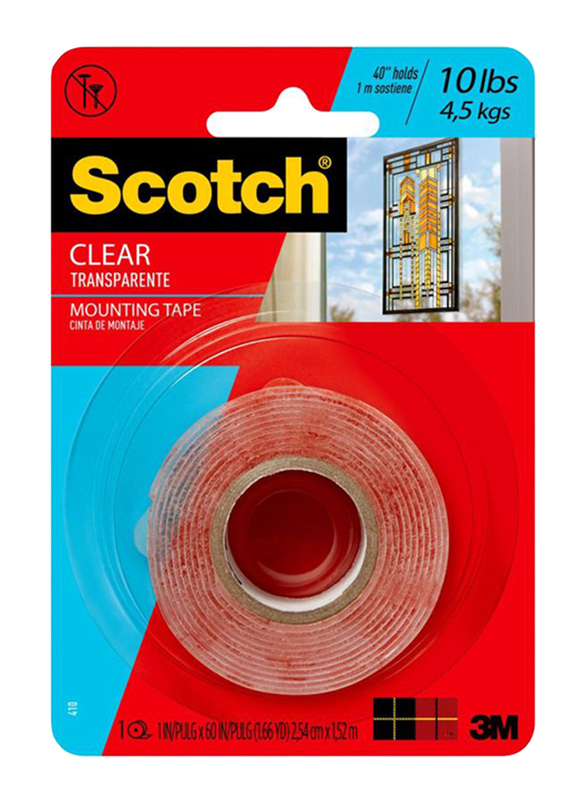 Scotch Mounting Tape, Clear