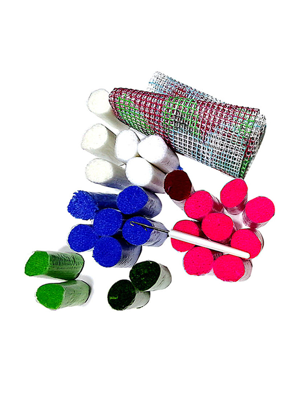 Fine Art Latch Hook Kits, LK-160, Multicolor