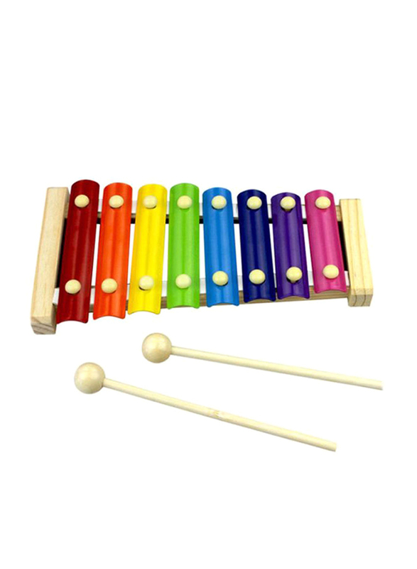 Sharpdo Eight Sound Hand Knock Xylophone, 3+ Years, Multicolor