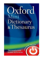 Oxford Mini Dictionary and Thesaurus, Paperback Book, By: Oxford University Press Editor Team