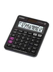 Casio MJ-120D Plus-BK 12-Digit Financial and Business Calculator, Black