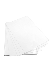 Glossy Photo Paper Sheets, 20-Sheets, A4 Size, White