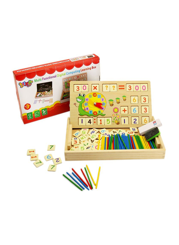 Numbers and Arithmetic Symbols Counting Sticks Box Set, 174 Pieces, Ages 3+