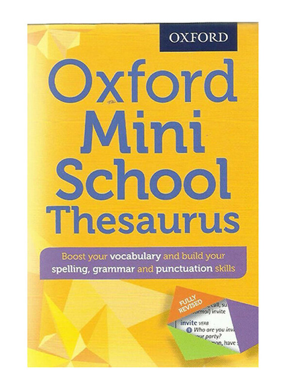 

Oxford Mini School Thesaurus, Paperback Book, By: Oxford University Press Editor Team