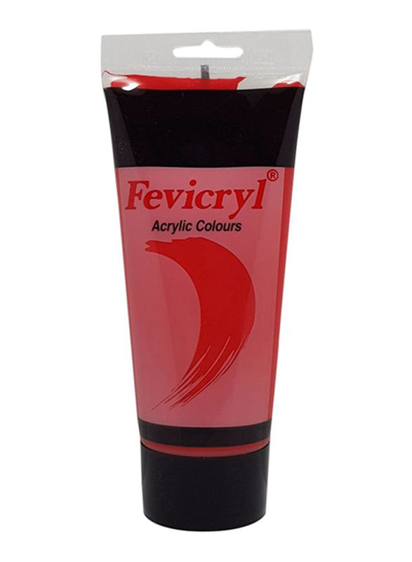 Fevicryl Acrylic Paint Color Tube, 200ml, AC10 Cadmium Red