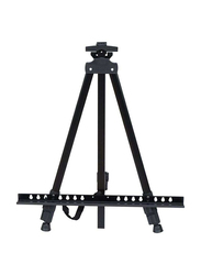 Portable Telescopic Metal Easel Tripod, 160cm, Black