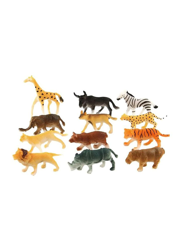 Unique Mini Forest Animal Set, 12 Pieces, Ages 3+