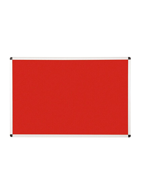 

Partner Felt Bulletin Board, Red