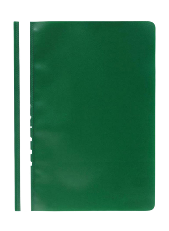 Exacompta A4 Report Cover File Set, 12 Pieces, Green