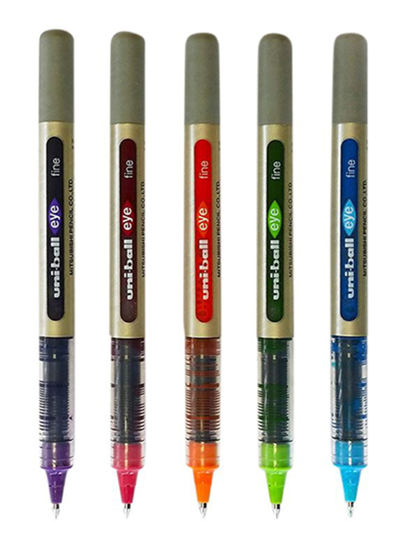 Uniball 12-Piece Eye Air Ballpoint Pen Set, Multicolor