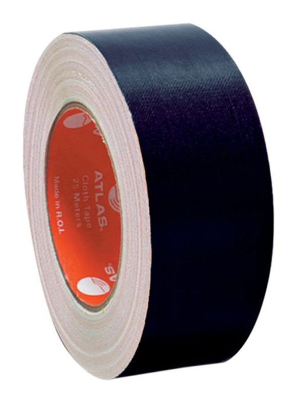 Atlas Cloth Binding Tape, Black