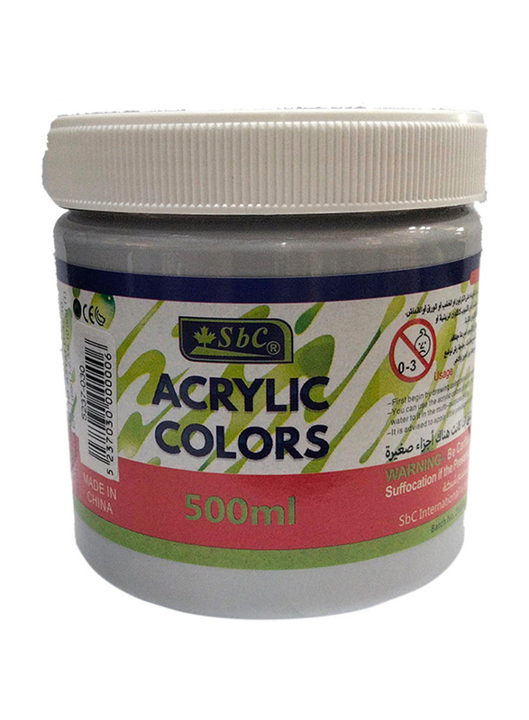 SBC Acrylic Color, 500ml, Silver