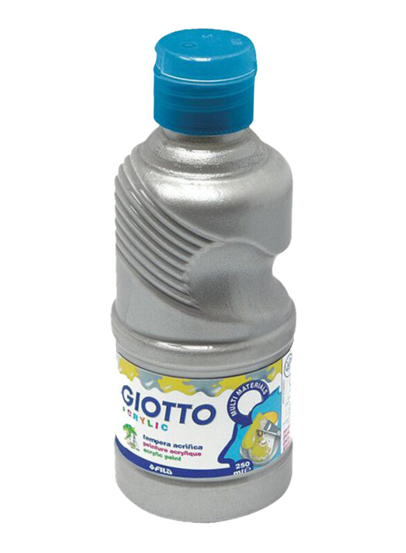 

Giotto Tempera Acrylic Paint, Silver
