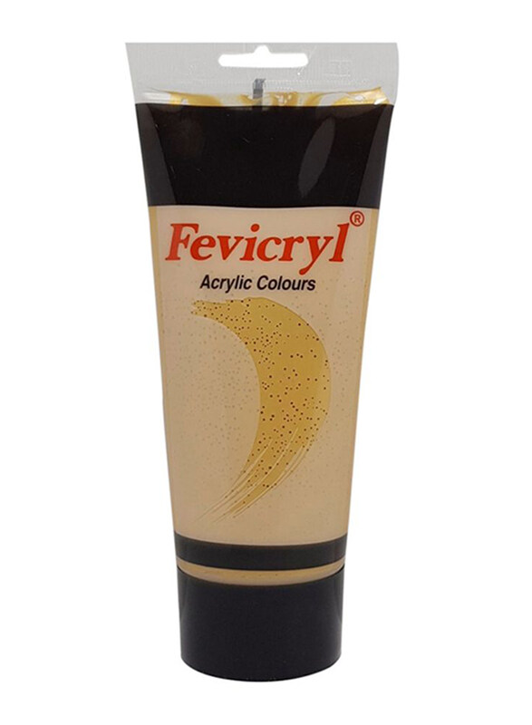 

Fevicryl Water Based Acrylic Colour Tube, 200ml, Gold