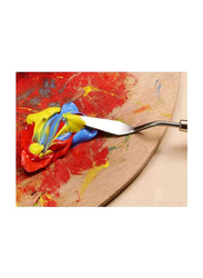 17-Piece Artist Paint Brush Set with Canvas Bag, Black/Brown