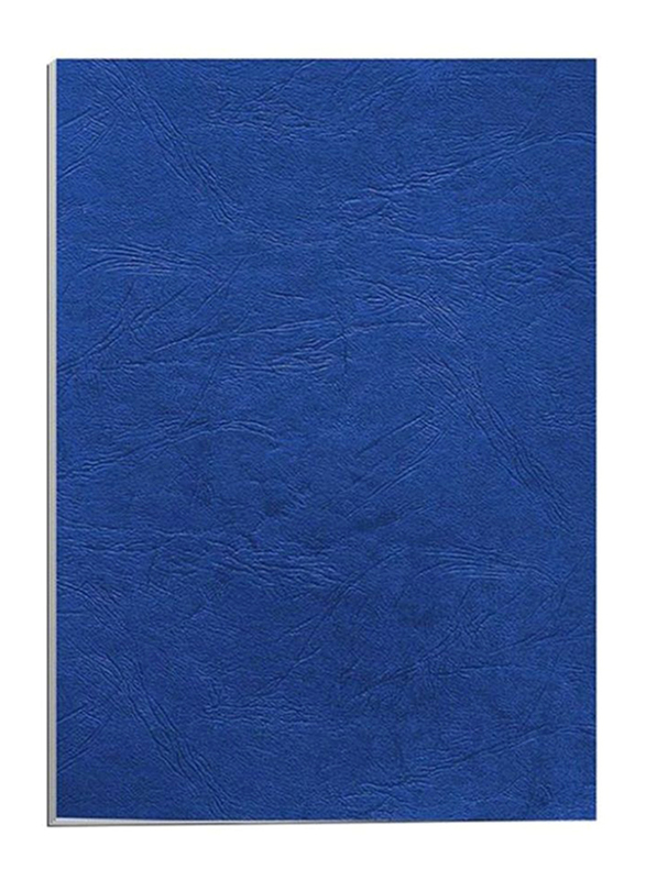 Partner 100-Piece A4 Embossed Binding Sheet Set, Blue