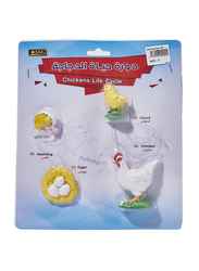 SBC Plastic Chicken Life Cycle, 3+ Years, White/Yellow
