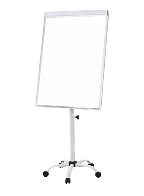 

Generic Flip Chart Stand with Wheels, White