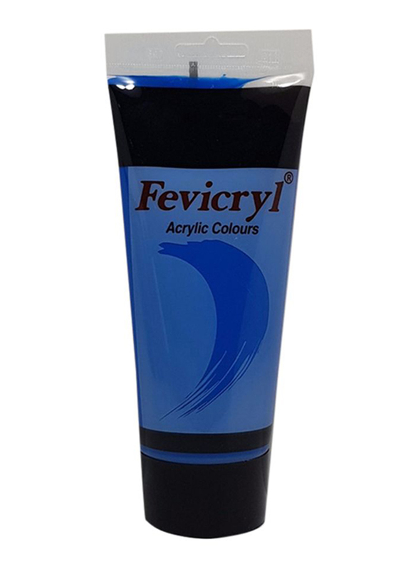 Fevicryl Acrylic Paint Color Tube, 200ml, Primary Blue