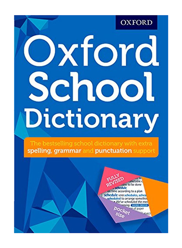 Oxford School Dictionary, Paperback Book, By: Oxford Dictionaries