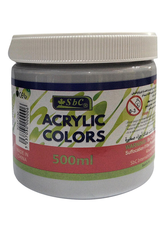 

SBC Acrylic Color, 500ml, Silver