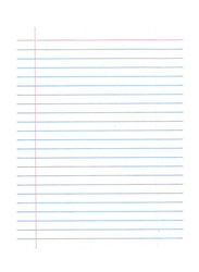 PSI Single Line Exercise Notebook, 80 Pages, Blue