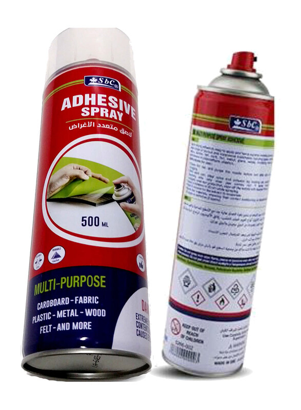 

SBC Adhesive Spray Gun, 500ml, Clear