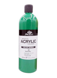 Phoenix Value Series Artist's Acrylic Colour, 500ml, 538 Permt Green