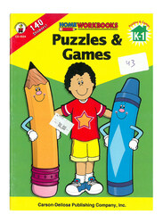 Puzzles and Games, Paperback Book, By: Carson-Dellosa Publishing