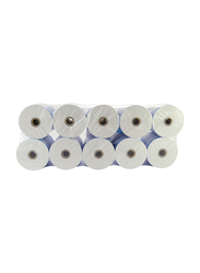 SBC Thermal Roll Paper, 10-Pieces, White