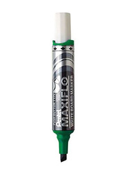 Pentel 12-Piece Maxiflo Chisel Tip White Board Marker Set, Green