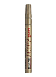 Uniball Medium Line Paint Marker, a516, Gold
