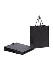 Sarvah Plain Gift Bag Set, 12-Piece, Black