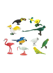 Safari Ltd. Birds Toob Toy Set, 10 Pieces, Ages 3+