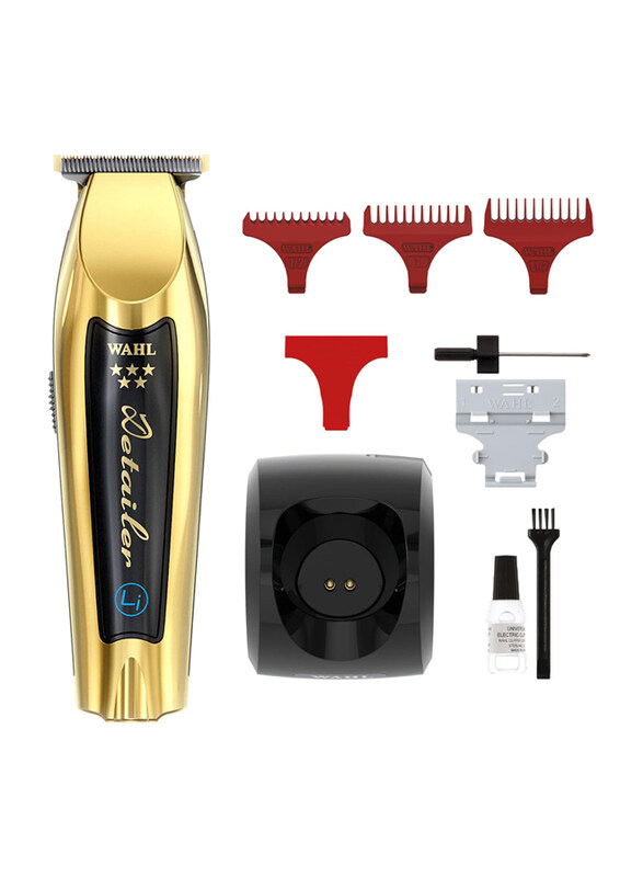

Wahl 5 Star Cordless Detailer Gold Professional Hair Trimmers Set with Barbers Supplies, 8171-831, Multicolour