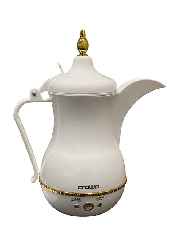 

Crownline 0.7L Coffee Maker, 1000W, TD 253, White