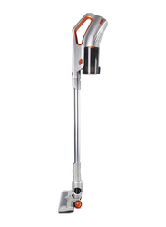Khind 2-in-1 Stick and Hand-held Stick Vacuum Cleaner with HEPA Filter, VC9675, Light Grey/Orange