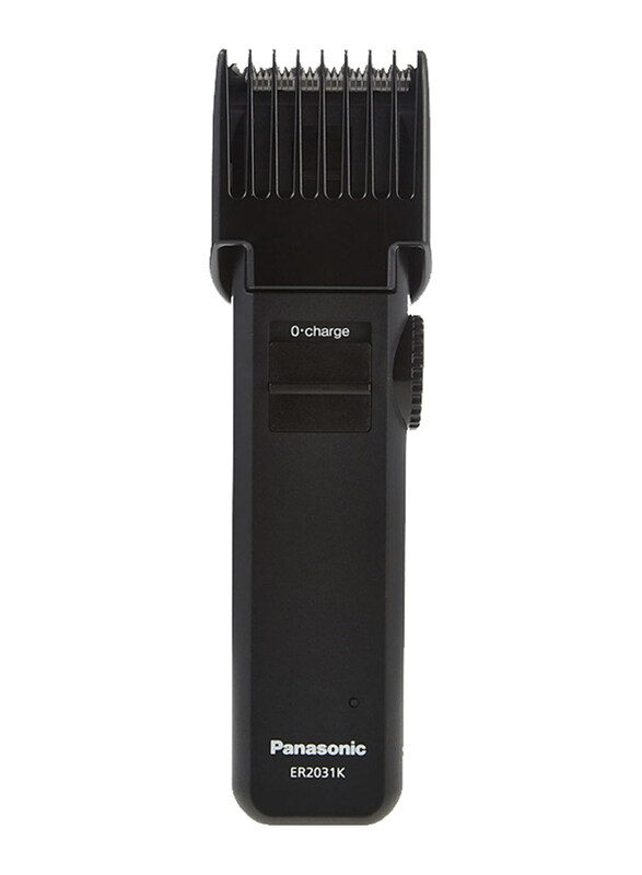 

Panasonic Rechargeable Beard and Hair Trimmer, ER2031 K, Black