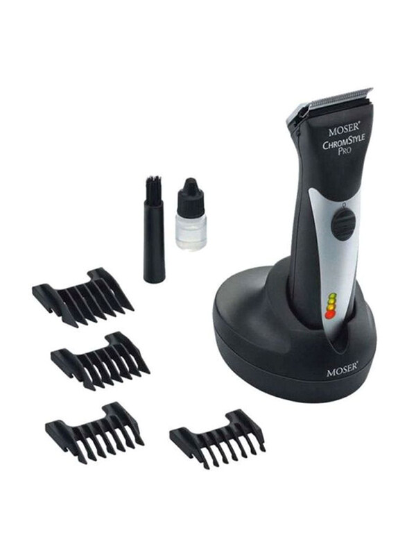 

Moser Chromstyle Pro Professional Hair Clipper, 1871-0071, Black/Silver