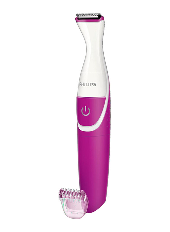 

Philips Women's Cordless Trimmer, BRT381/15, White/Pink